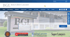 Desktop Screenshot of bgsllaw.com
